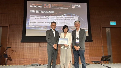 🏆 Best Paper Award at ISARC 2026 featured image